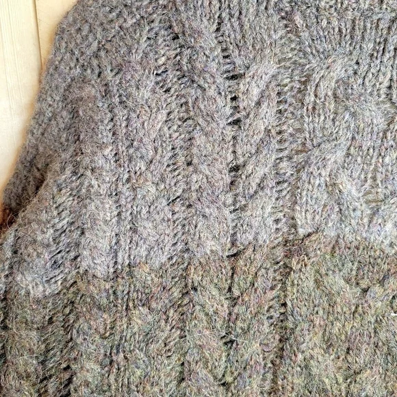 Anthropologie Multicolor Cable Knit Sweater - Picture 13 of 15
